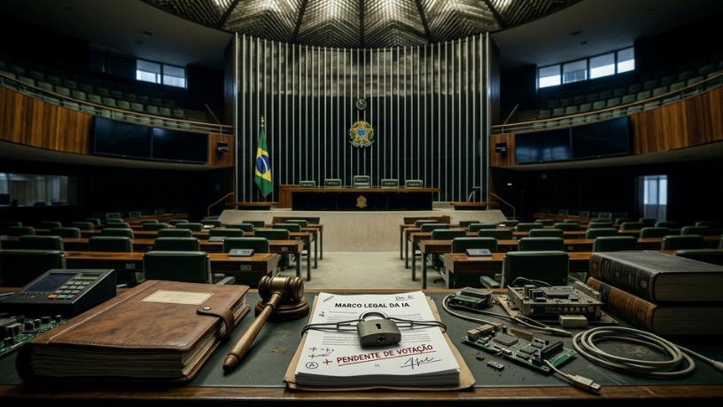 Marco Legal da IA segue sem votação final na Câmara dos Deputados